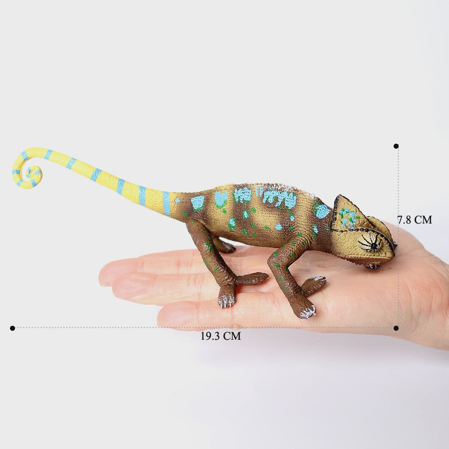 Realistische Reptielen Speelgoedset: Kameleon, Leguaan, Baardagaam & Meer