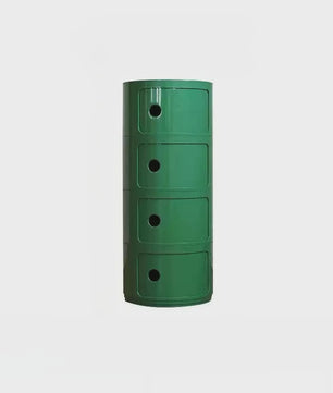 Moderne Ronde Nachtkastje - Minimalistisch Plastic Bijzetkastje