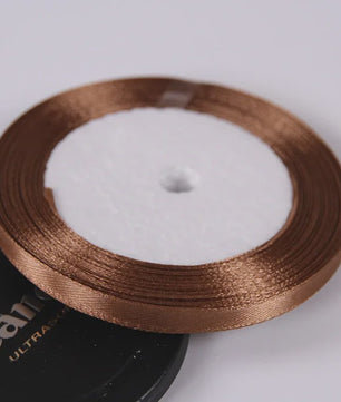 22 Meters/Roll 6mm Silk Satin Ribbons Christmas Halloween Birthday Party Gift Wrapping Ribbons DIY Handmade Crafts Material