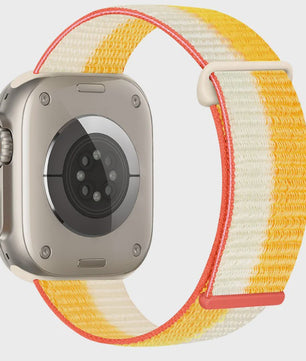 Nylon Sportband voor Apple Watch (38-49mm) - Ademend & Verstelbaar met Klittenband