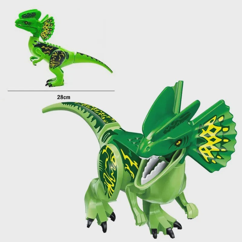 Grote Dinosaurus Bouwstenen Set - T-Rex, Velociraptor & Meer - Speelgoed voor Kinderen