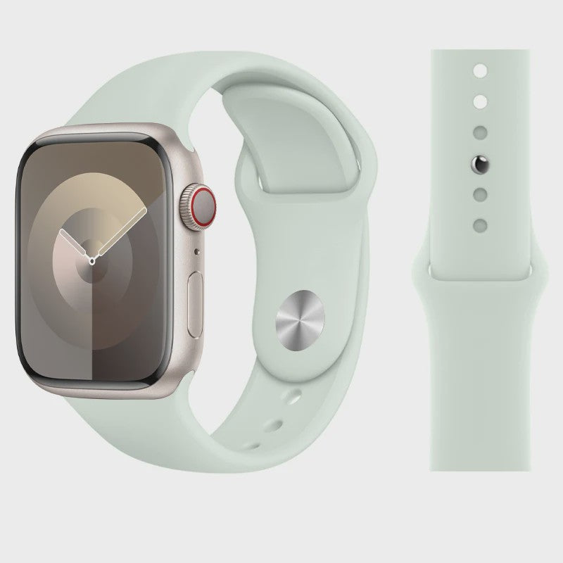 Sport Siliconen Bandje voor Apple Watch 38-49mm - Serie 1 t/m 11, SE, Ultra