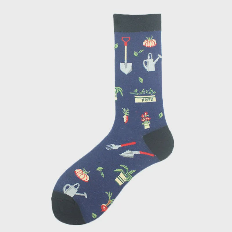 Unisex Happy Socks met Vrolijke Ontwerpen: Dinosaurus, Alien, Haai & Meer