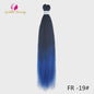 26 Inch Ombre Kleuren Vlechtsel Haar Synthetisch Pre-stretched Jumbo Braids Haar voor Cosplay & Pruiken