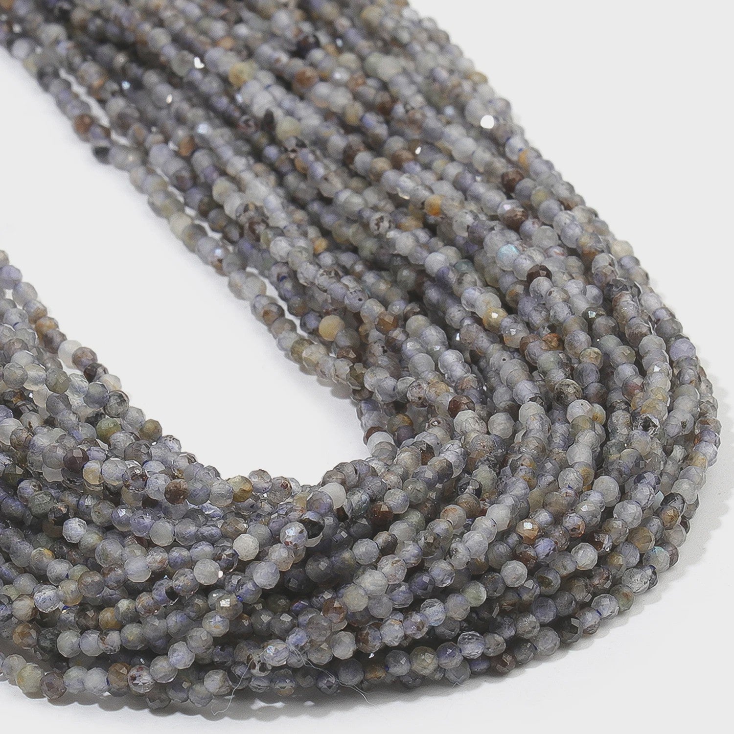 Faceted Edelsteen Kralen (2-4mm) - Aquamarijn, Lapis Lazuli, Toermalijn, Amethist & Meer