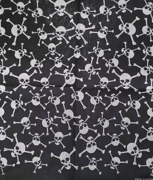 Skull Bandana Katoen - Hip Hop Stijl Hoofddoek & Accessoire