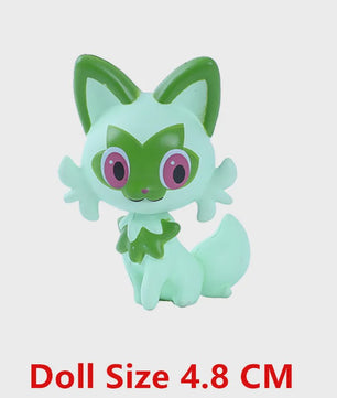 Pokemon Actiefiguren Set (4-9 cm) - Pikachu, Gengar, Eevee & meer - Cadeau & Verzamelen