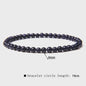 Natuursteen Armband met Kwarts, Kattenoog, Jades & Aquamarijn Kralen - Stretch Bangle voor Dames & Heren
