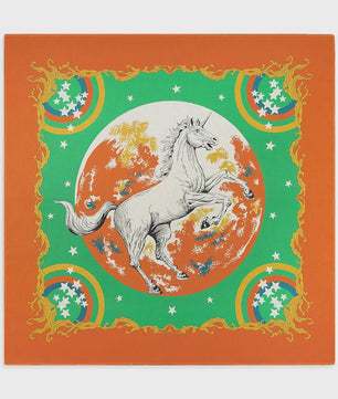 Unisex Katoenen Bandana met Dierenprint & Paisley Motief - Veelzijdig te Dragen