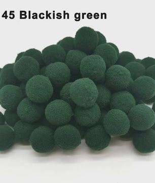 Mix van Zachte Pompoms (8-30mm) voor Knutselen, Decoratie & Speelgoed