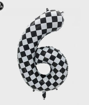 Grote Raceauto Nummer Ballonnen Set - Perfect voor Verjaardagen en Feesten