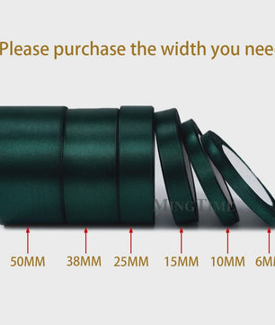 Satijnen Lint 22 Meter - Diverse Breedtes (6mm t/m 50mm) voor Decoratie & Knutselen