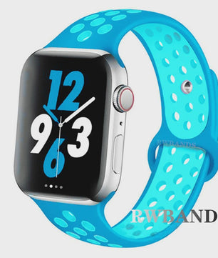 Ademende Sportband voor Apple Watch (38-49mm) - Comfortabele Vervangingsband