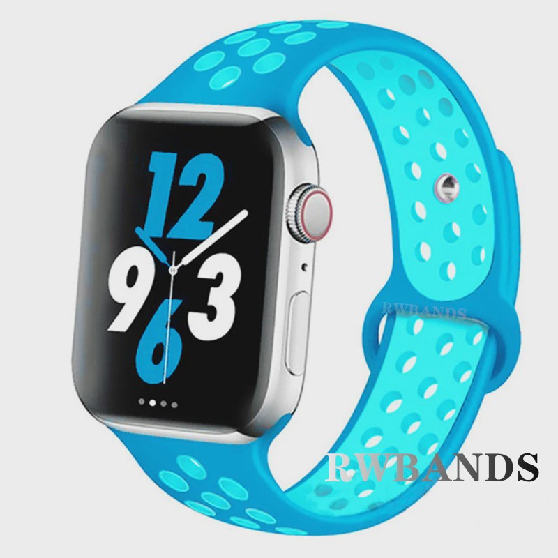 Ademende Sportband voor Apple Watch (38-49mm) - Comfortabele Vervangingsband