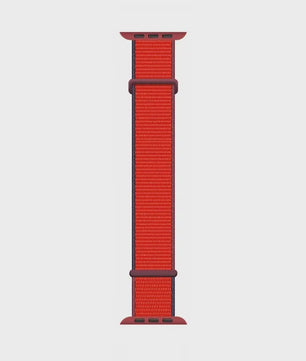 Nylon Sportband voor Apple Watch (38-49mm) - Ademend & Verstelbaar met Klittenband