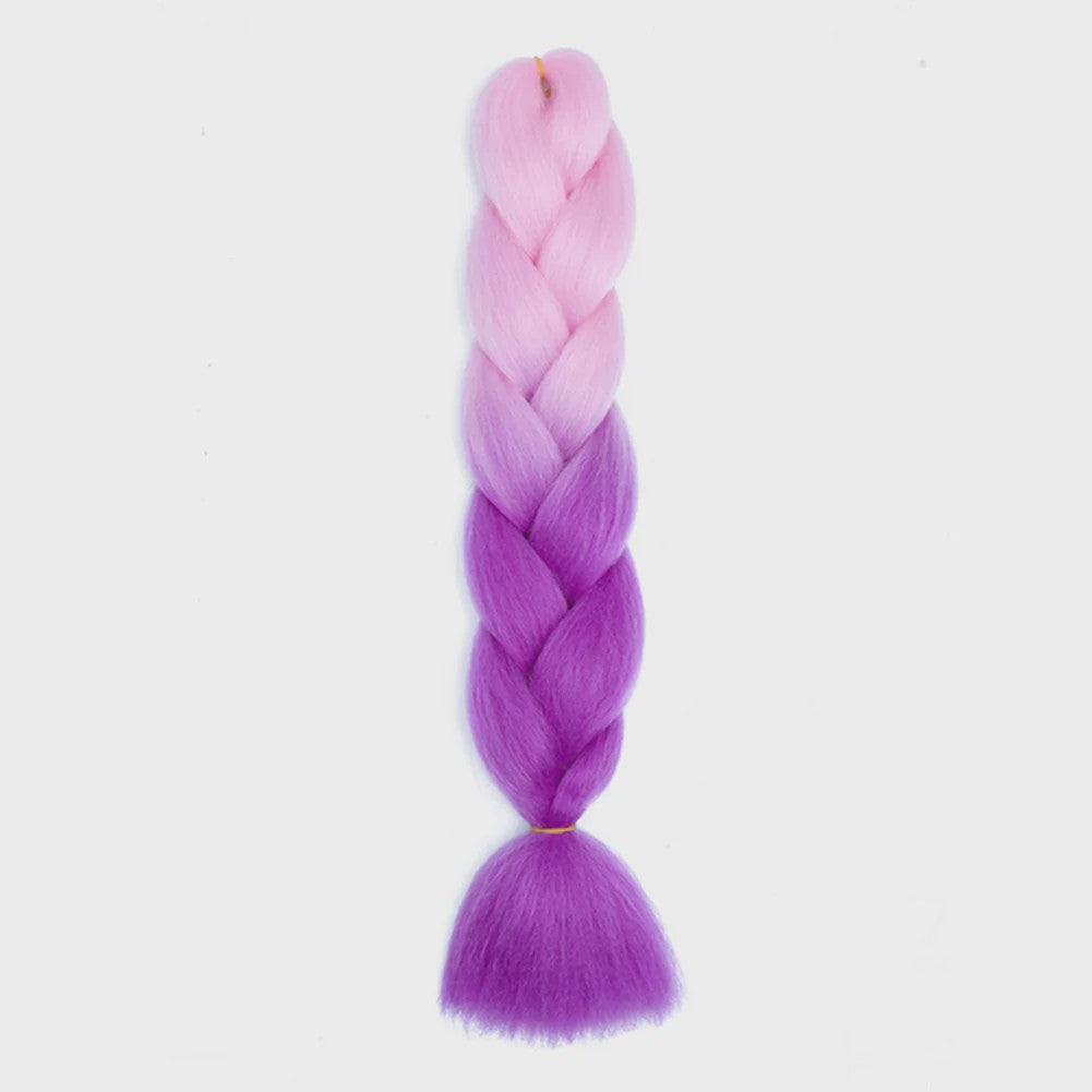 24 Inch Jumbo Braiding Hair Synthetisch Haar Ombre Crochet Braid Extensions voor Dames