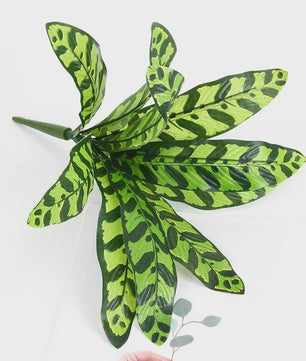Zijden Schildpadblad Plantenbladeren - Kunstmatige Dieffenbough Decoratie voor Woonkamer