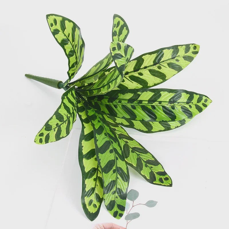 Zijden Schildpadblad Plantenbladeren - Kunstmatige Dieffenbough Decoratie voor Woonkamer