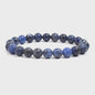 Natuurstenen Kralen Armband - Amethist, Aquamarijn, Jade & meer