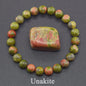 Natuurlijke Blauwe Apatite Kralen Armband - Reiki Energie & Gezondheid