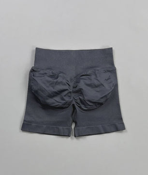 HISTELLO Seamless Biker Shorts Dames - Low Waist Scrunch Butt voor Fitness & Yoga