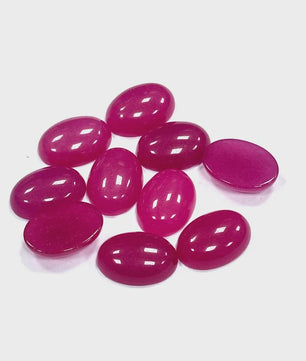 10x Kristal Cabochons Ovaal 13x18mm - Natuurlijke Helende Stenen voor Sieraden Maken