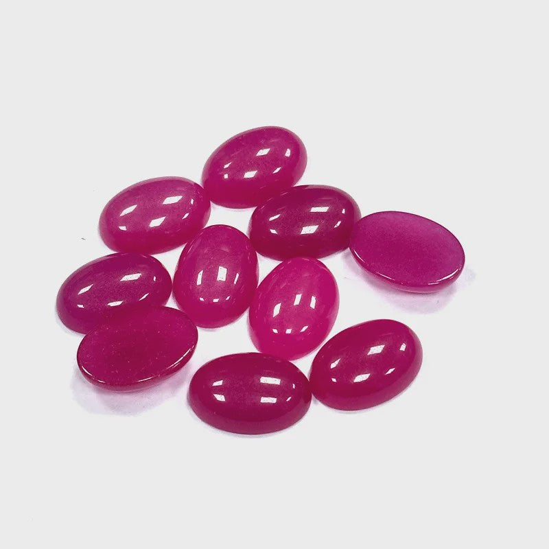 10x Kristal Cabochons Ovaal 13x18mm - Natuurlijke Helende Stenen voor Sieraden Maken