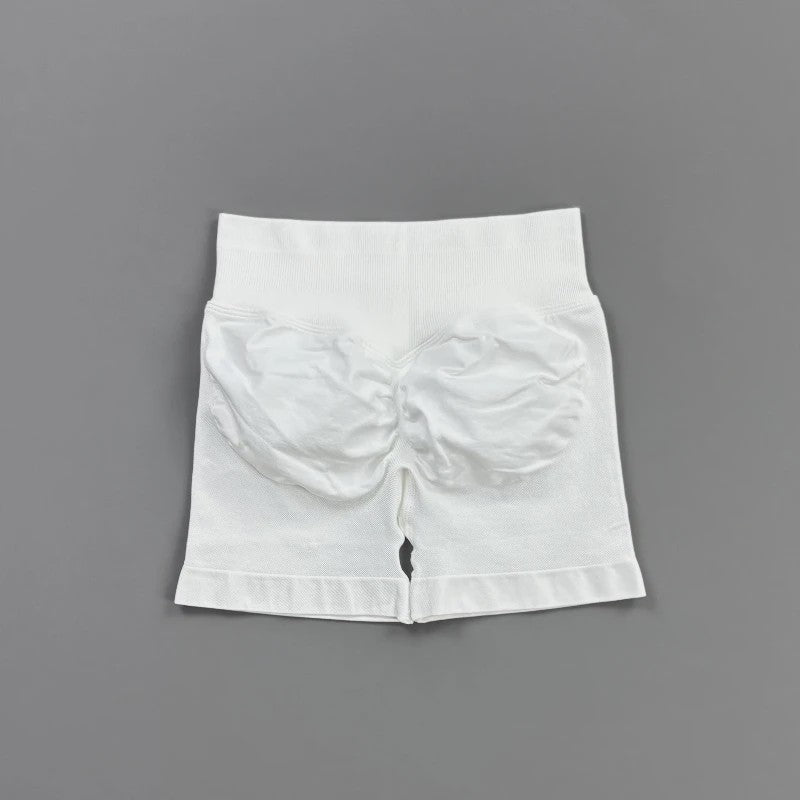 HISTELLO Seamless Biker Shorts Dames - Low Waist Scrunch Butt voor Fitness & Yoga