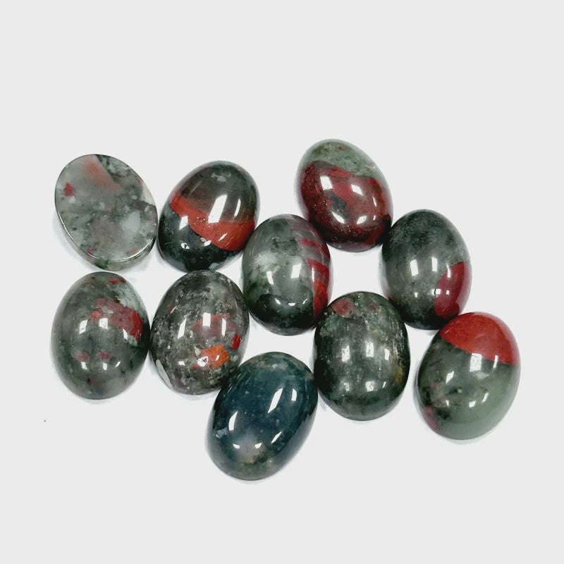 10x Kristal Cabochons Ovaal 13x18mm - Natuurlijke Helende Stenen voor Sieraden Maken