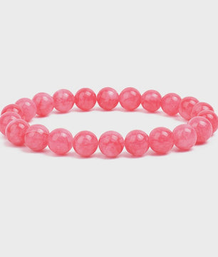 Natuurstenen Kralen Armband - Amethist, Aquamarijn, Jade & meer