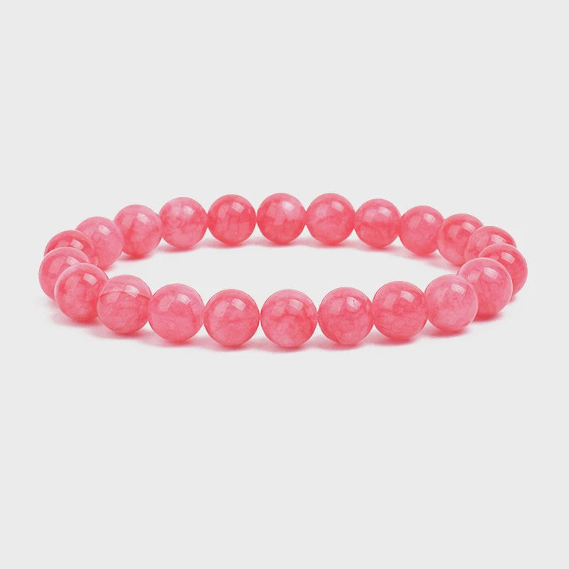 Natuurstenen Kralen Armband - Amethist, Aquamarijn, Jade & meer