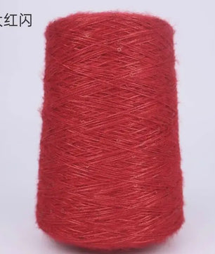Zacht Pluche Mohair Garen met Pailletten - Kleurrijk Brei-, Haak- en Naaigaren (520g)