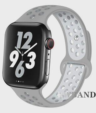 Ademende Sportband voor Apple Watch (38-49mm) - Comfortabele Vervangingsband