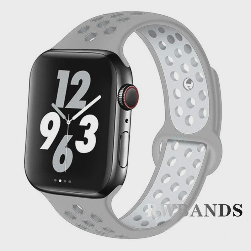 Ademende Sportband voor Apple Watch (38-49mm) - Comfortabele Vervangingsband