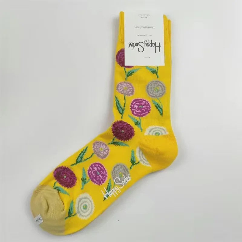 Happy Socks Heren Sokken Katoen - Maat 41-46 EU