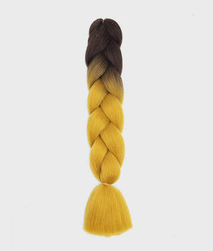 24 Inch Jumbo Braiding Hair Synthetisch Haar Ombre Crochet Braid Extensions voor Dames