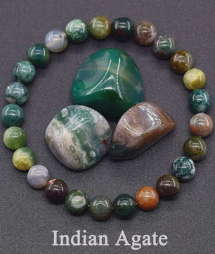 Natuurlijke Blauwe Apatite Kralen Armband - Reiki Energie & Gezondheid