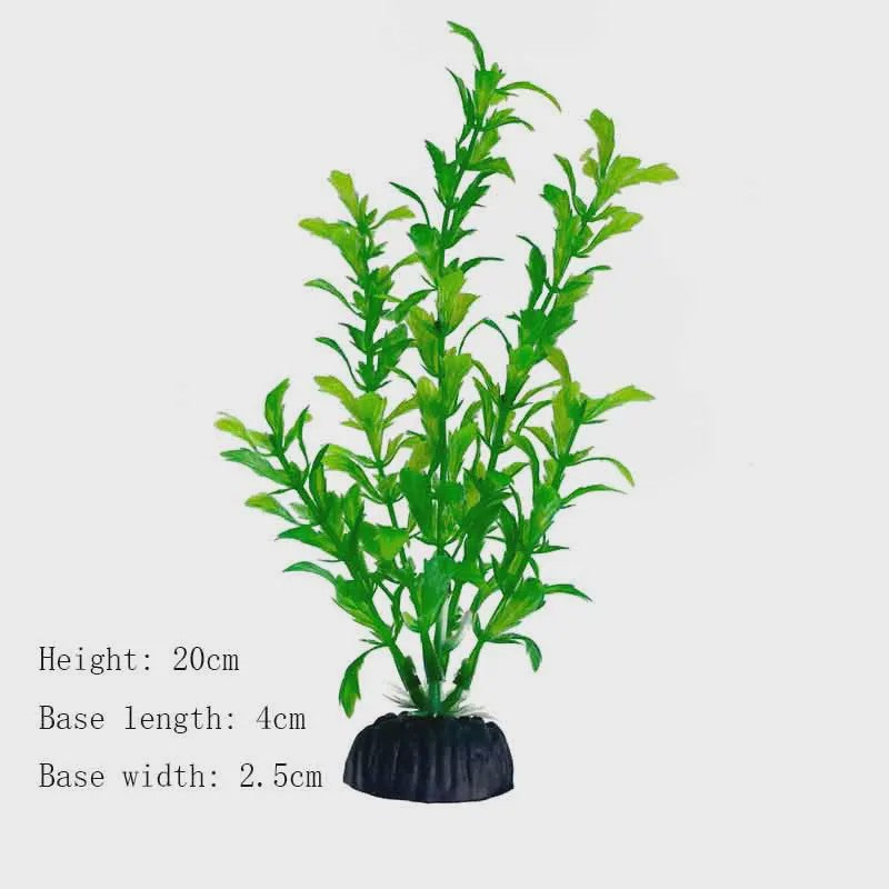 Kunstplanten Aquarium Set - Levendige Decoratie voor Vissenkom en Waterplanten