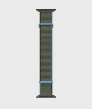 Nylon Sportband voor Apple Watch (38-49mm) - Ademend & Verstelbaar met Klittenband