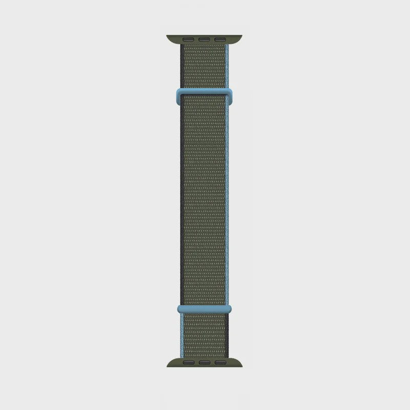 Nylon Sportband voor Apple Watch (38-49mm) - Ademend & Verstelbaar met Klittenband