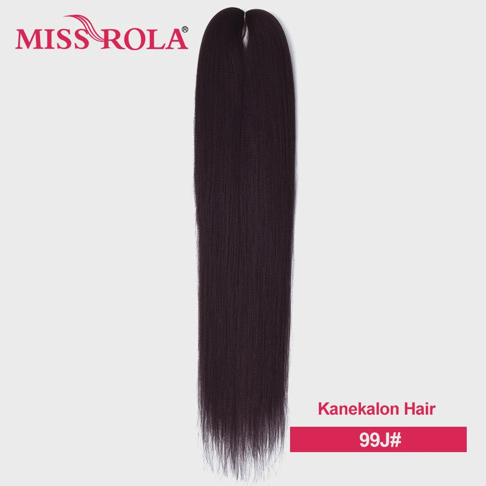 Miss Rola Jumbo Braiding Hair - Pre-stretched Kanekalon voor Twists & Braids (26-30 inch)