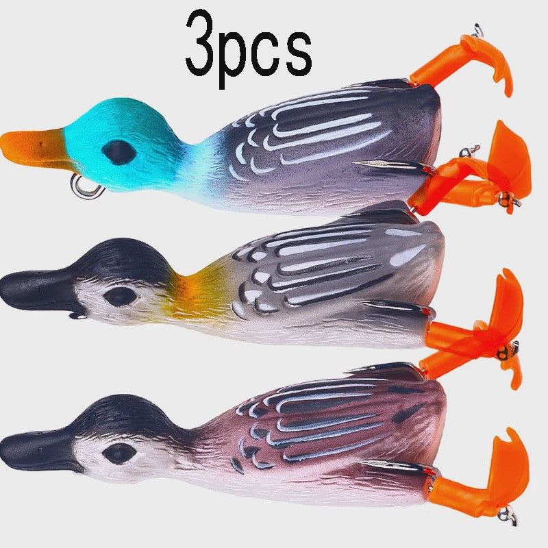 Realistische Eenden Vissen Lokaas - 8.5cm, 12g - Perfect voor Baars, Karper & Snoek