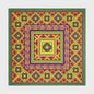 Unisex Katoenen Bandana met Dierenprint & Paisley Motief - Veelzijdig te Dragen