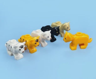Bouwstenen Dierenpark & Boerderij: Varkens, Kippen, Panda's, Olifanten en Meer - Speelgoed Bouwpakket