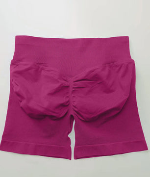 NCLAGEN Seamless Gym Shorts Dames - 4.5 Inch Biker Shorts voor Fitness & Yoga
