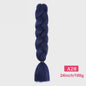 24 Inch Jumbo Braids Haarverlenging - Synthetisch Vlecht Haar in Kleurrijke Tinten