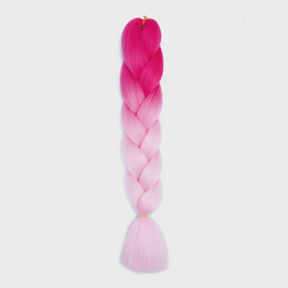 24 Inch Jumbo Braiding Hair Synthetisch Haar Ombre Crochet Braid Extensions voor Dames