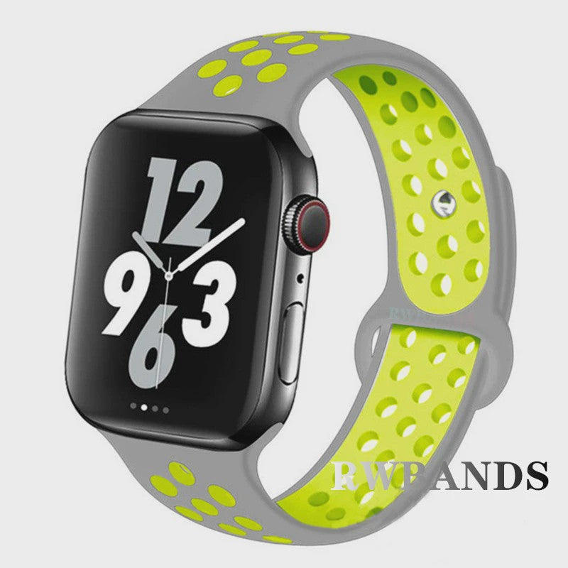 Ademende Sportband voor Apple Watch (38-49mm) - Comfortabele Vervangingsband