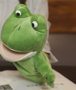 Zachte Pluche Handpoppen - Educatief Speelgoed voor Baby's en Kinderen (Diverse Dieren)
