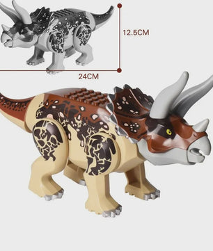 Grote Dinosaurus Bouwstenen Set - T-Rex, Velociraptor & Meer - Speelgoed voor Kinderen